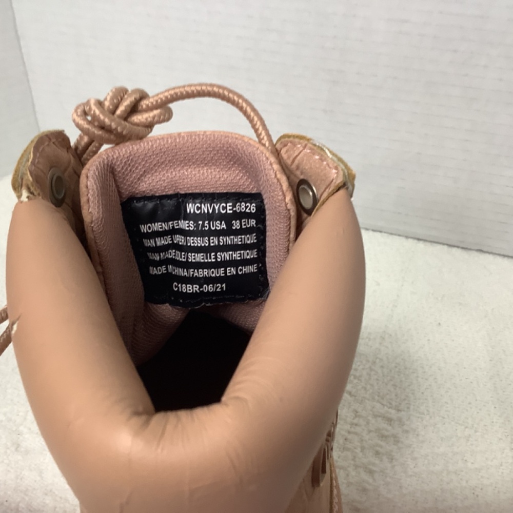 NWT LUGZ ankle booties camel/beige moto combat - Picture 10 of 15